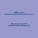 HAnimPoseExternProtoDeclare