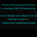 ArbitraryAxisCylinderSensorPrototype